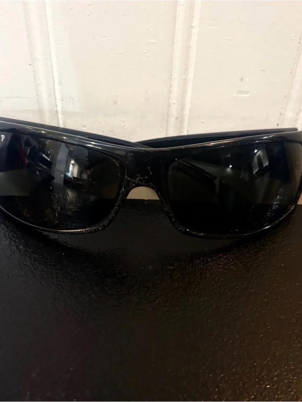 Ray Ban RB4108 601-S Sunglasses. Made in Italy poor condition